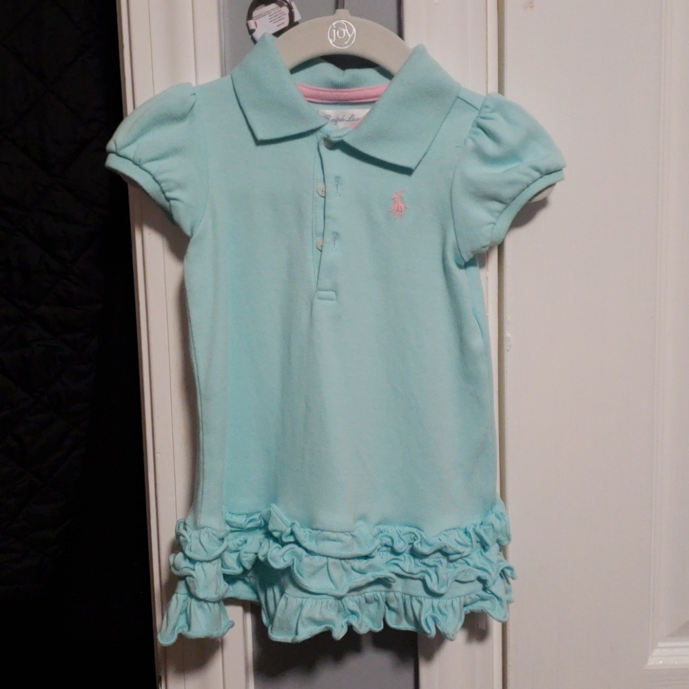 RL blue dress